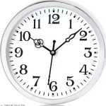 IRU Creation Anolg premium wall office clock 21 cm X 21 cm Wall Clock (with Glass)