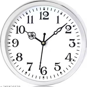 IRU Creation Anolg premium wall office clock 21 cm X 21 cm Wall Clock (with Glass)