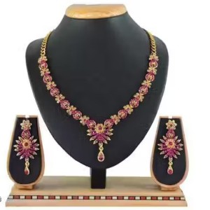 New Beautiful Alloy Stone Women's Jewellery Set