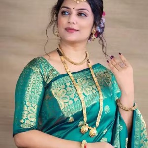 Fancy Banarasi Silk Saree For Women In Affordable Price