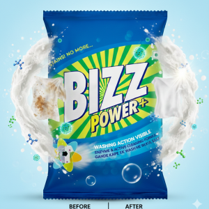 Bizz detergent powder